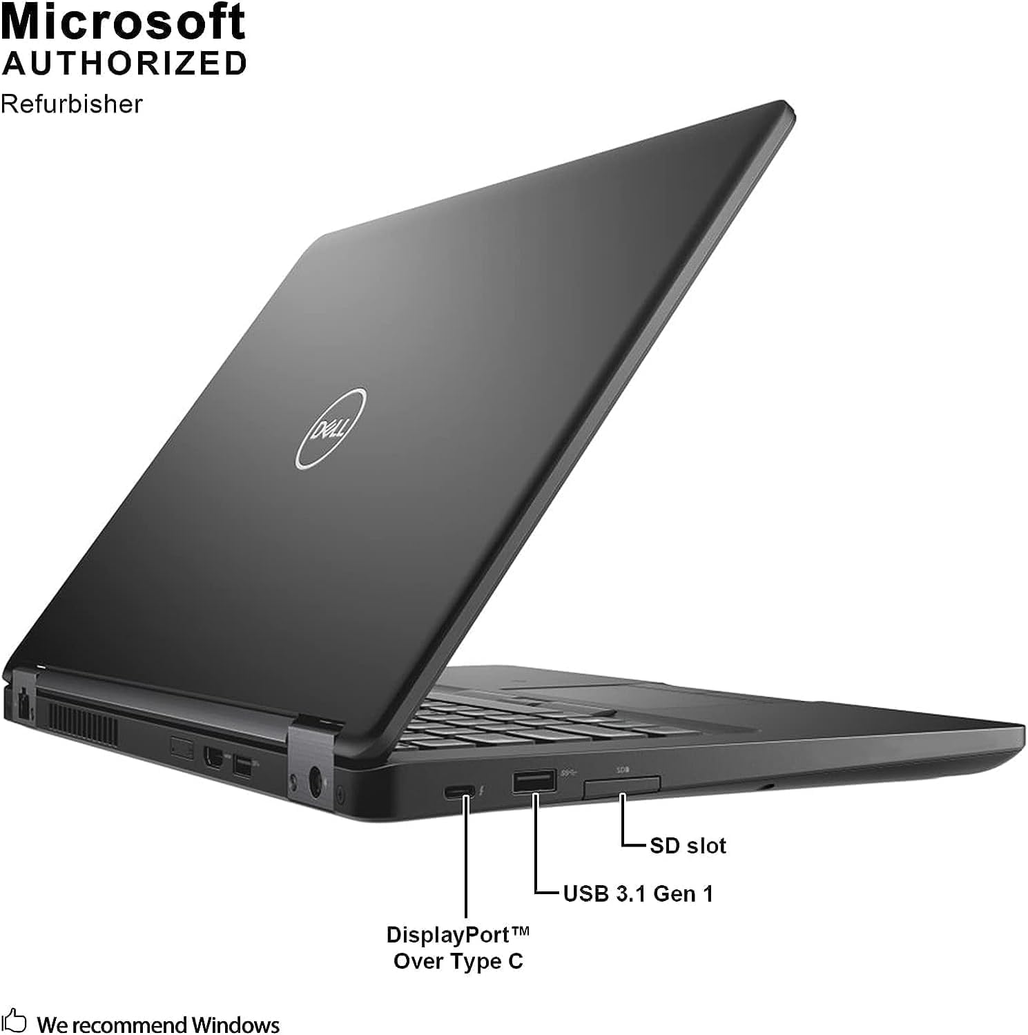 Dell Latitude 5490 Laptop | Core i5 8th Gen, 8GB RAM, 256GB NVMe SSD