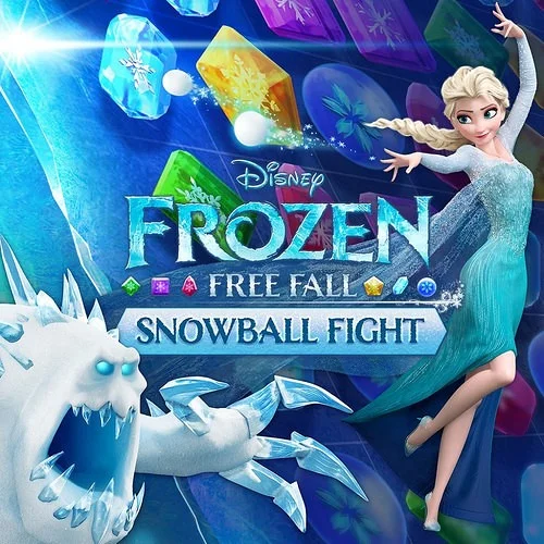 Frozen Free Fall Snowball Fight
